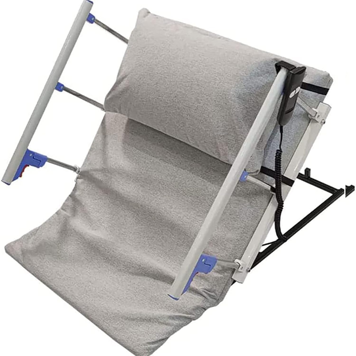 Electric Lifting Bed Backrest, Multi-Angle Lift Bed Backrest with Remote Control, Adjustable Sit-Up Backrest Auxiliary Devices, for Acid Reflux, Pregnancy, After Surgery Recovery