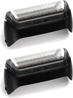 2Pack 10b Replacement Foil and Cutter for Braun series 1/cruzer foil & cutter,10B 20B Replacement Head Compatible with Braun Series 1000 2000 Electric Shaver 170 180 190 1715 1735