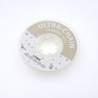 1 Roll/15Ft Orthodontic Dental Elastic Power Chains Dental Elastic Ultra Power Rubber Chain Long Short Closed (White, Long)