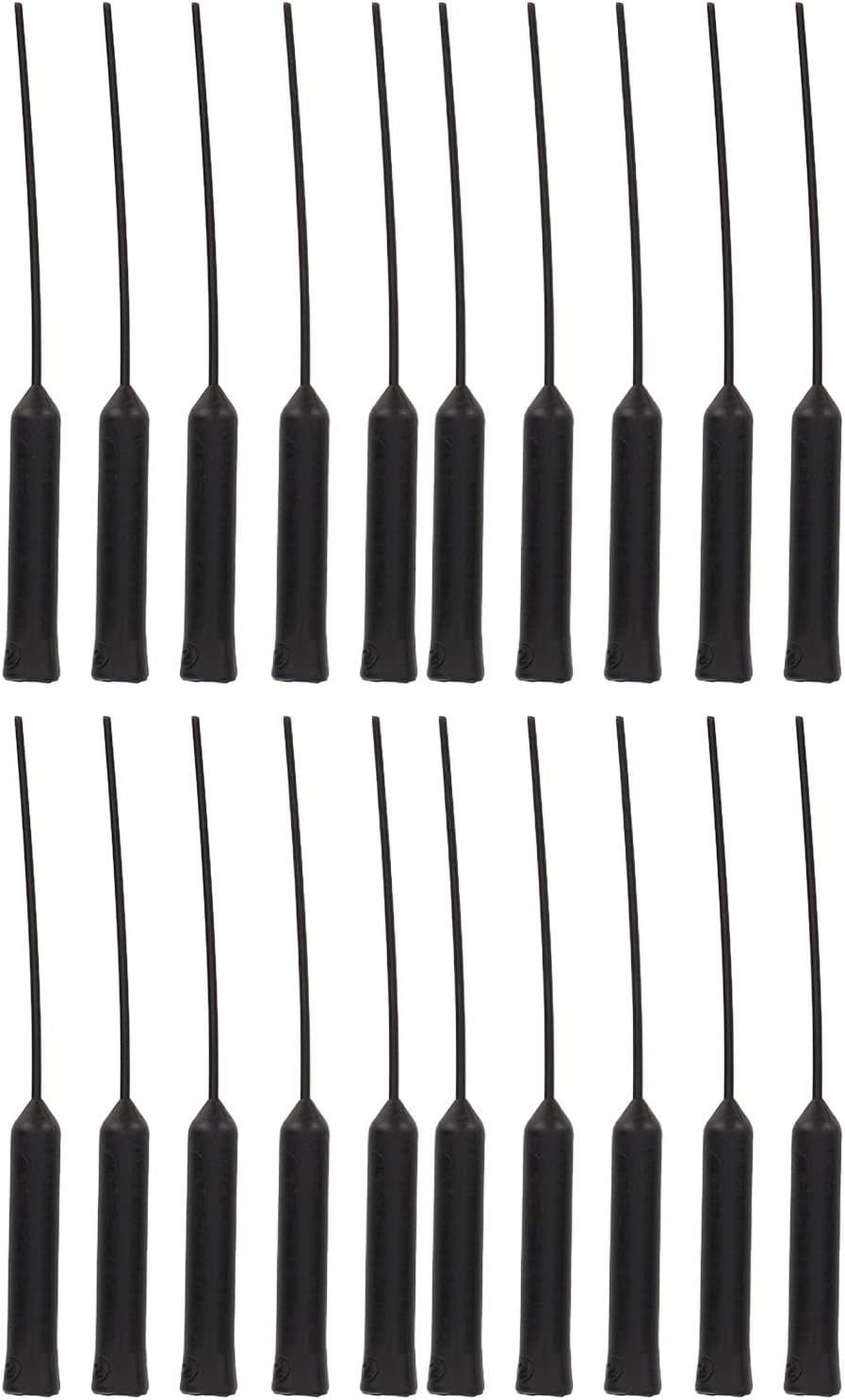 Open Fit Hearing Aid Tube Cleaning Tool Earpiece Earmold Hearing Aid Vent Cleaner Portable Hearing Amplifier Sound Tube Wire Cleaner (20pcs)