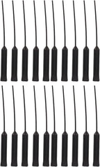 Open Fit Hearing Aid Tube Cleaning Tool Earpiece Earmold Hearing Aid Vent Cleaner Portable Hearing Amplifier Sound Tube Wire Cleaner (20pcs)