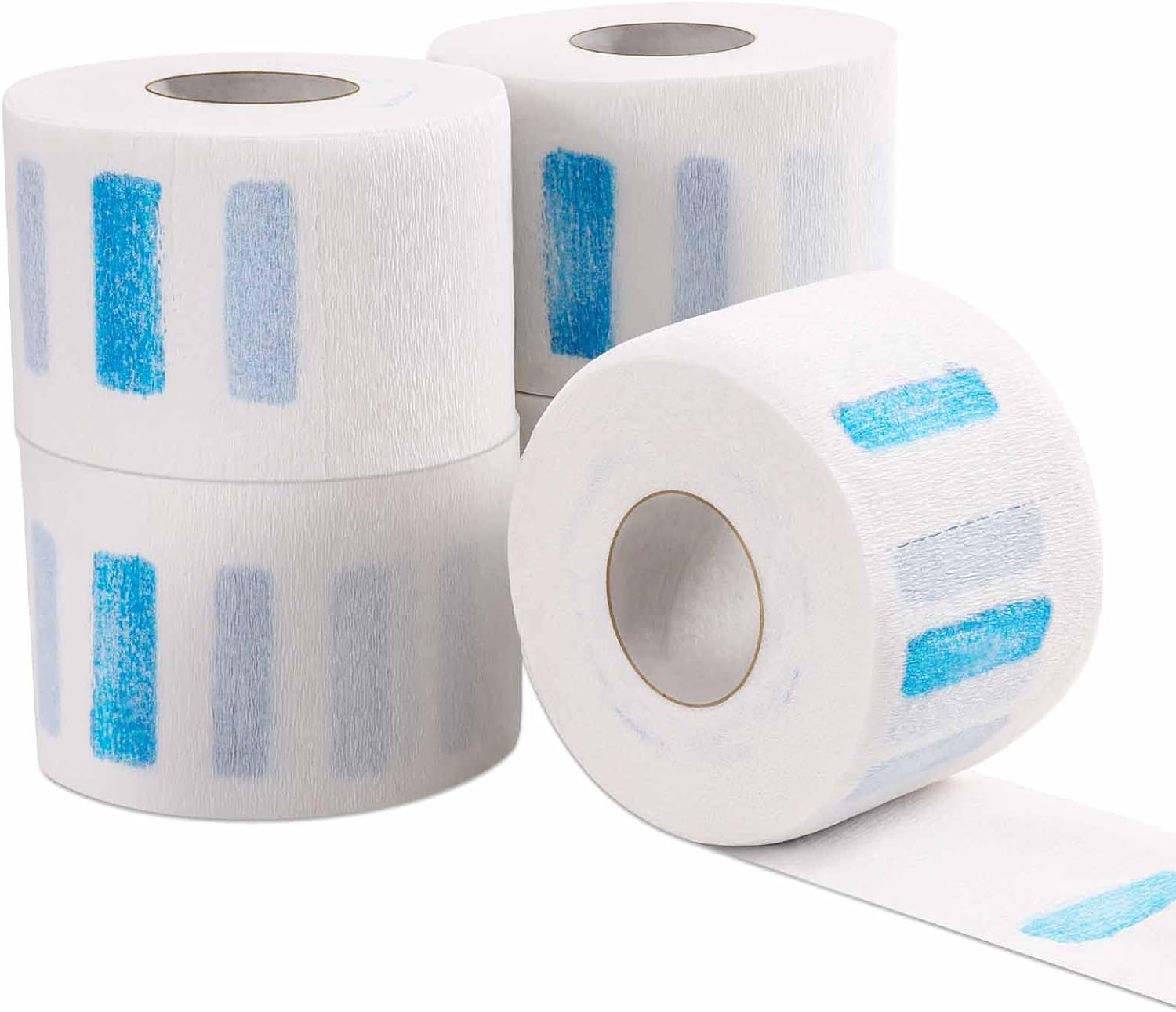 5 Rolls Disposable Neck Strips for Barber Shop,Professional Stretchy Paper Hairdressing&Haircut Accessory Tool