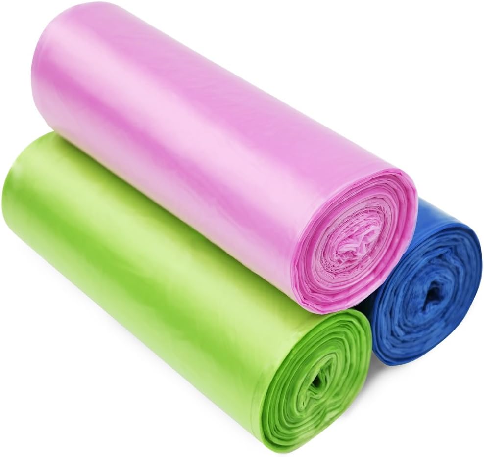 13 Gallon Kitchen Trash Bags, 60 Counts/ 3 Rolls
