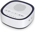 Sleep White Noise Sound Machines with 30 Soothing Sounds 3.5 mm Headphone Jack 5 Timer Settings 32 Precise Volume Memory Function Compact Design Ideal Gift