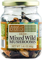Roland Foods Premium Dried Mixed Wild Mushrooms, Specialty Imported Food, 1.41-Ounce Jar