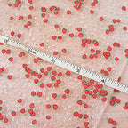 Framendino, 100g Strawberry Slime Charms Resin Flatbacks Polymer Clay Sprinkles for DIY Crafts Decoration
