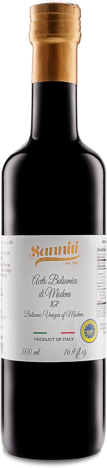 Sanniti Balsamic Vinegar of Modena Aceto Balsamico IGP, 500 ml