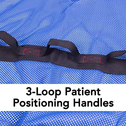 ProBasics Full Body Patient Lift Sling with Commode Opening - Four Point Mesh Sling for Patient Transfers - Supports up to 450 lbs. - Extra Large