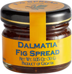 Dalmatia Mini Fig Spread | All-Natural, Non-GMO, Award-Winning Mediterranean Spread | Perfect for Cheese Boards, Toast & Baking | Product of Croatia, 1.05 Ounce Mini Jars (Pack of 30)