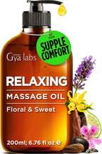 Gya Labs Relaxing Massage Oil - 6.76 Fl Oz - Massage Oil For Deep Relaxation And Daily Wellness - Fast-Absorbing And Non-Greasy Formula, Non-Gmo And Cruelty-Free