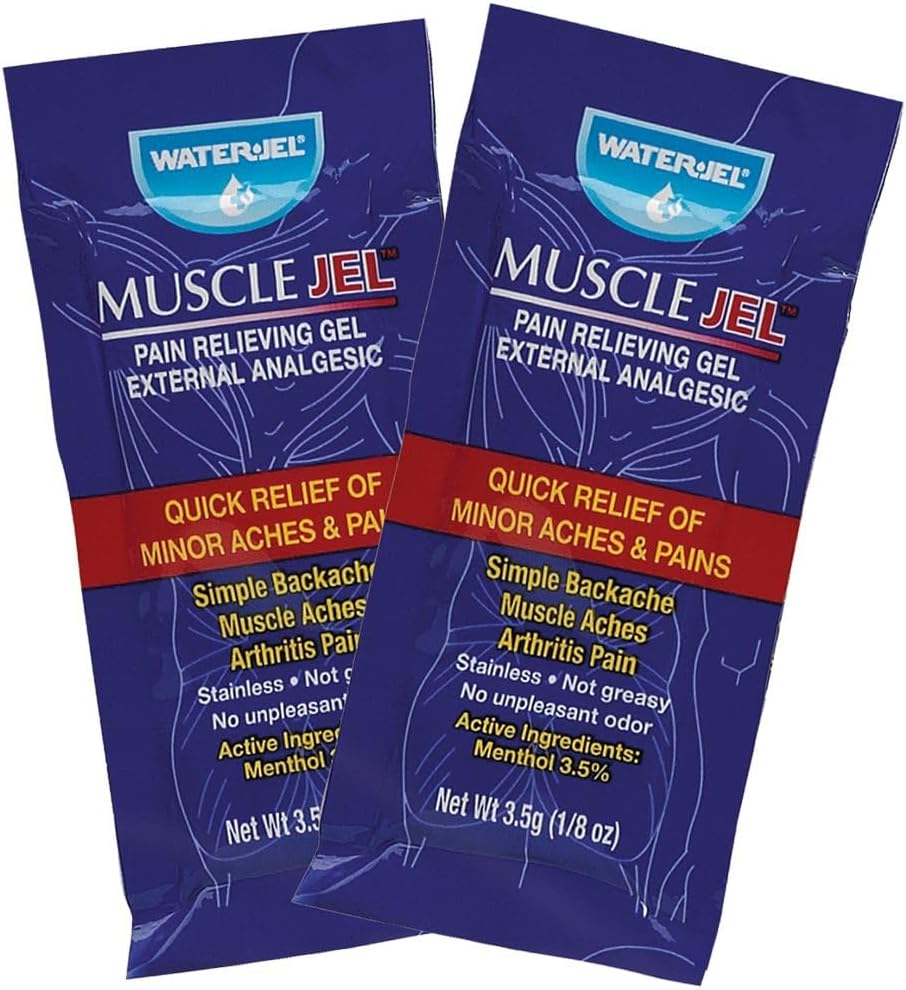 Muscle Jel 3.5g Unit Dose Foil Pac, 24 per Pack, packaging may vary