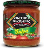 ON THE BORDER Mild Salsa 16oz (70316)