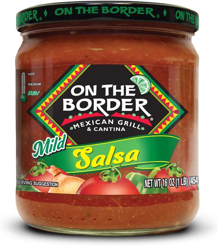 ON THE BORDER Mild Salsa 16oz (70316)
