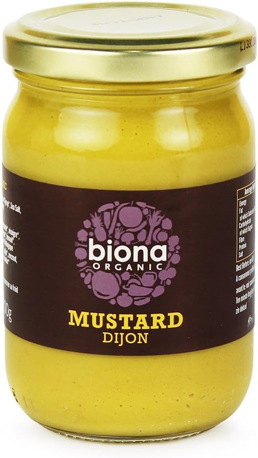 Biona Organic Dijon Mustard 200g-2 Pack