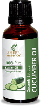 Cucumber Oil -(Cucumis Sativus)- Carrier Oil 100% Pure Natural Undiluted Uncut Therapeutic Grade Oil 3.38 FL.OZ