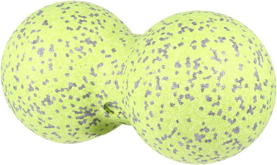 Cabilock Peanut Massage Ball Mini 12cm Epp Foam Muscle Roller for Back Neck Shoulder Leg Comfort Fluorescent Color for Physical Therapy and Muscle