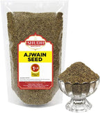 Indian Spice Ajwain Seeds (Carom Bishops Seed) Spice Whole 16 oz (1 LB) ~ Natural | Vegan | Gluten Friendly | NON-GMO | Indian Origin