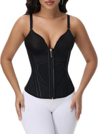 SHAPSHE Waist Trainer for Women Bustier Corset Tops Tummy Control Shapewear Workout Concert Outfits Going Out Faja With Bra