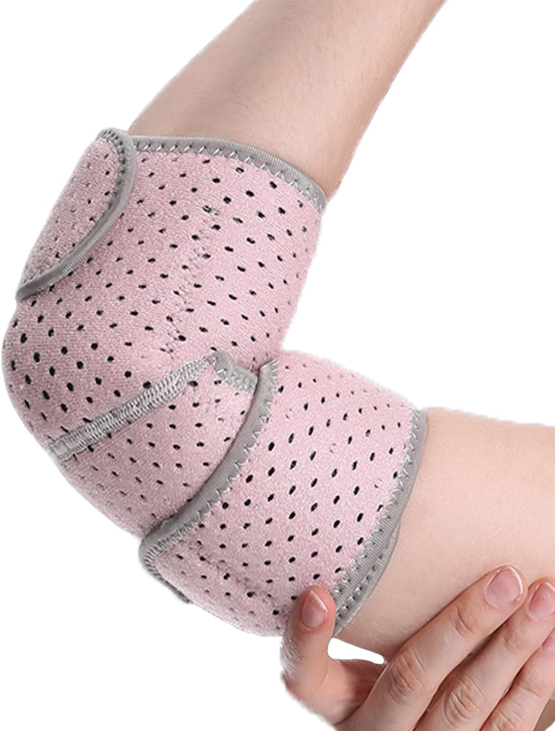 ‌CINLITEK Adjustable Elbow Brace for Men & Women - Instant Pain Relief for Tennis Elbow, Golfer’s Elbow, Tendonitis & Arthritis - Advanced Support for Weightlifting, Gym, Sports Injury Recovery & Daily Use