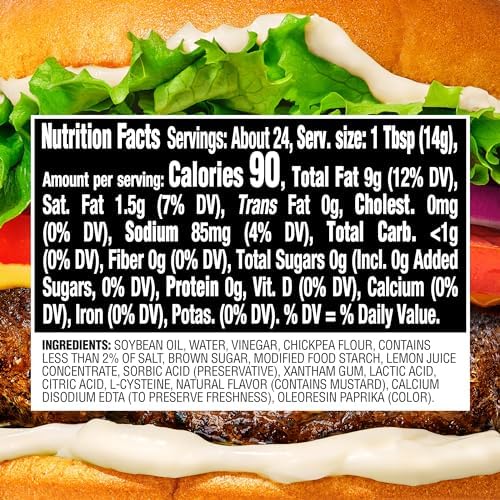 NotMayo Plant-Based Vegan Mayo, Dressing and Spread, 12 fl oz Squeeze Bottle