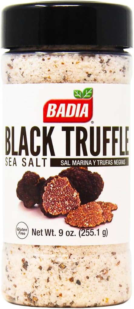 Black Truffle Sea Salt, 9 Ounce