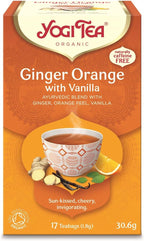 Yogi Organic Ginger Orange Tea with Vanilla