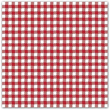 Ambiente Serviettes Lunch 33 x 33 cm Vichy Small Red' for ASIN 'B00EV1GQWK
