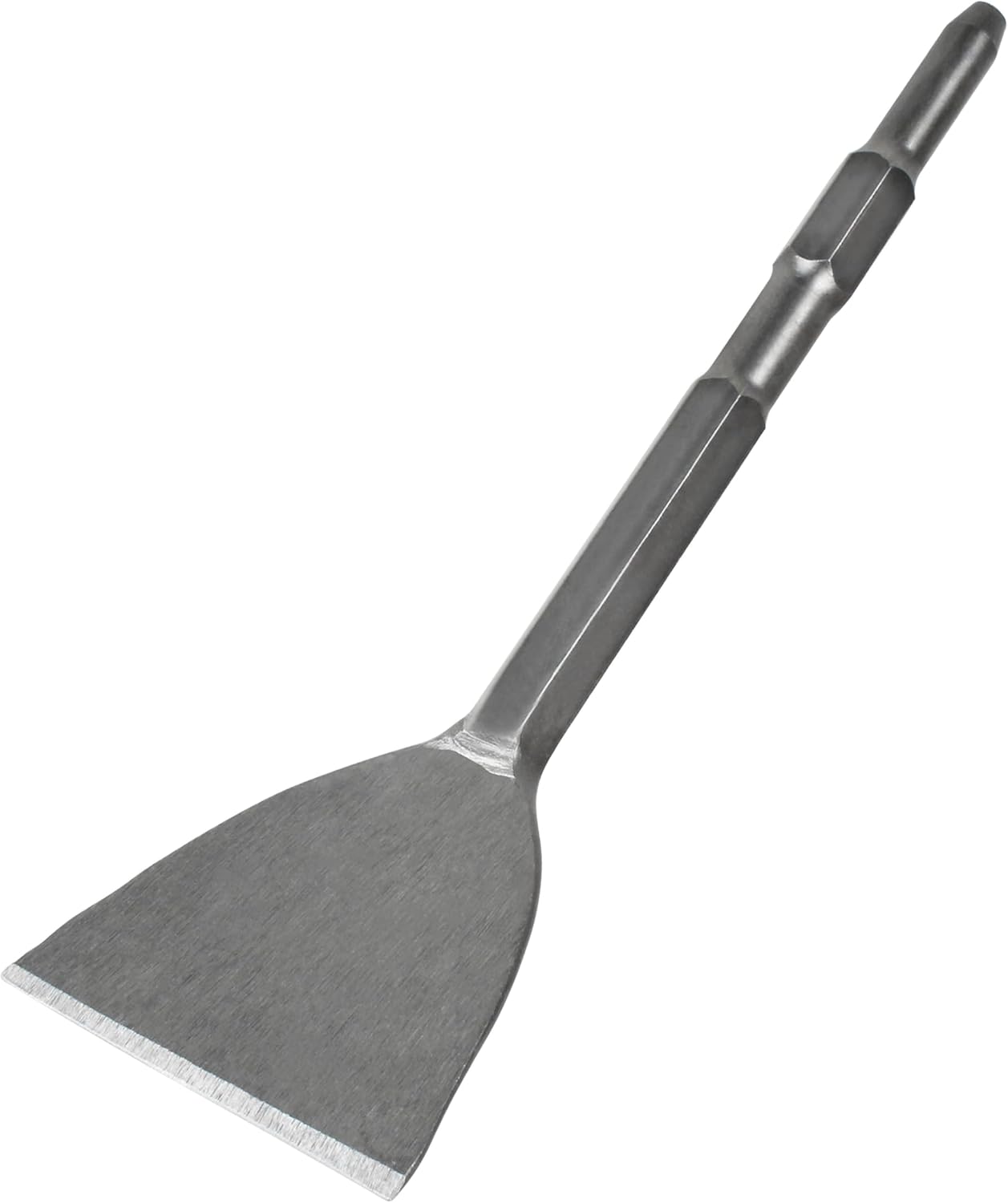 3-Inch Plus Tile Removal Chisel, 1 Pcs Wide Cranked Angled Bent Chisel - Heavy Duty Demolition Tool for Tile, Flooring & Masonry Removal 1 Pcs