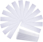 Maitys Eyebrows Small Wax Strips Kit Hair Removal Paper Facial Strips Epilating Pads for Women Men Eyebrow Body Face Arms Lip, 0.4 x 2.4 Inches, White, Wax Not Included(200 Pieces)
