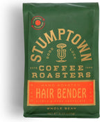 Stumptown Coffee Roasters, Medium Roast Whole Bean Coffee, 100% Arabica Coffee - Hair Bender 12 Ounce Bag with Flavor Notes of Citrus and Dark Chocolate