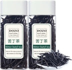 DOZO Needle Kuding Tea Ku Ding Bitter Green Tea 240g /8.46oz 100% Natural Wild Kuding Cha Herbal Tea Large Leaf Caffeine Free, No Additives 苦丁茶 大叶苦丁