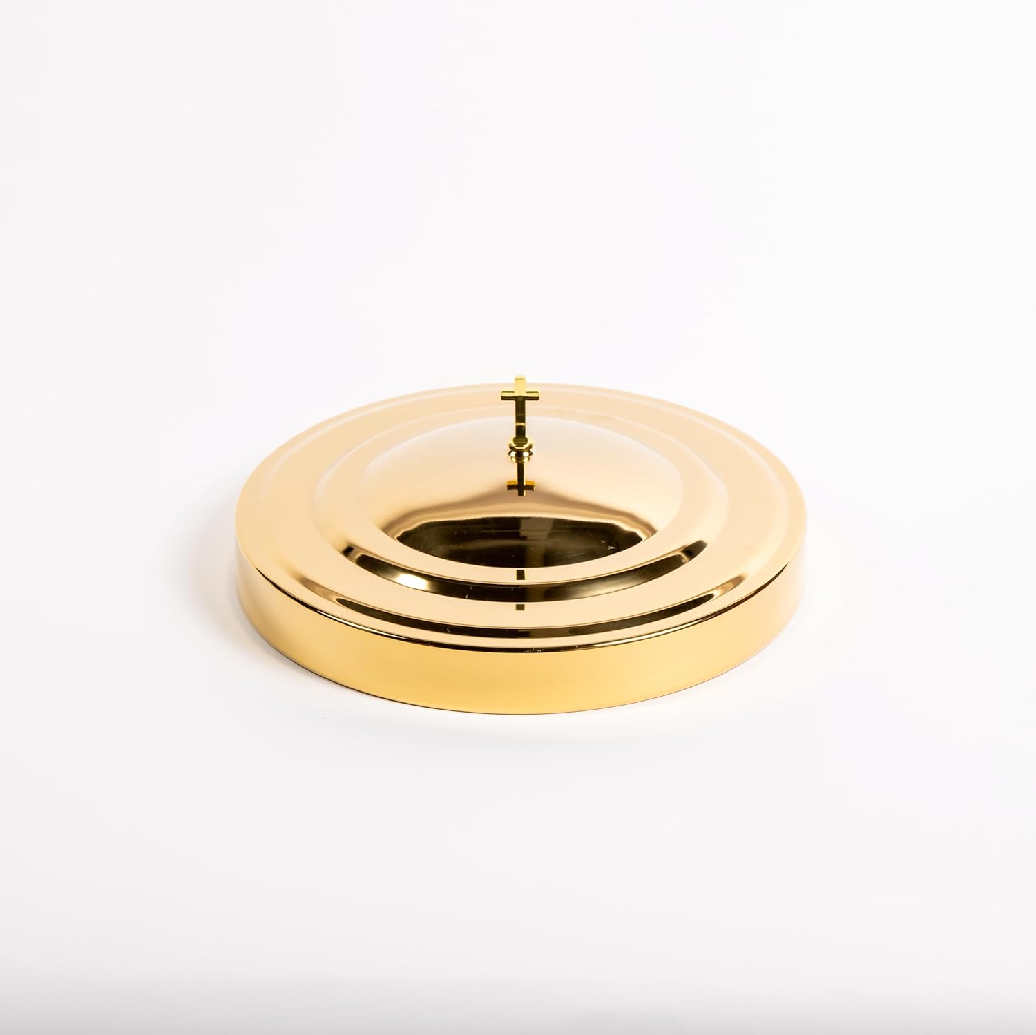 BROADMAN CHURCH SUPPLIES RemembranceWare Communion Bread Plate Cover, Brass