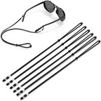 Glasses Strap(6 PCS) Sports Eyeglass Strap,Adjustable Sunglasses Lanyard Neck Holders Cord Retainer for Men Women