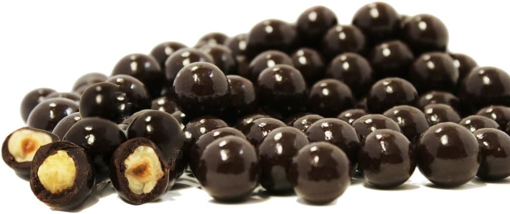Gourmet Milk Chocolate Covered Hazelnuts by Its Delish, 2 lbs Bulk Bag