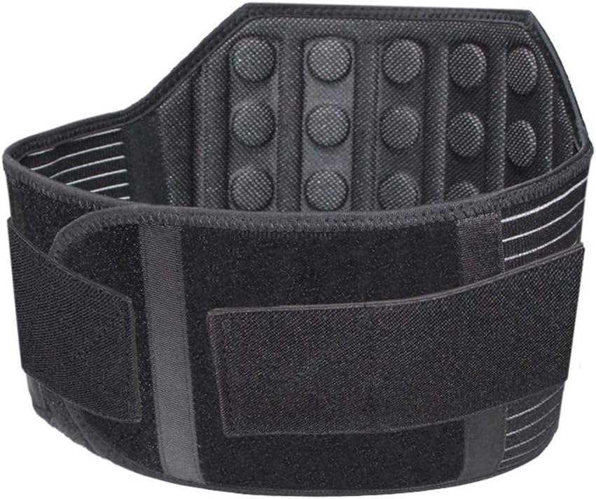 Lumbar Brace Back Support Belt for Men & Women with 26 Magnets for Lower Back Pain Relief Scoliosis Herniated Disc Sciatica (Size : L)