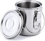 Tosnail Stainless Steel Leak-Proof Paint Brush Washer with Removable Filter Screen - Small