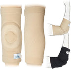 SKATINGSPIRIT Gel Elbow Pads (1 Pair) - Cushion and Protect Elbow Joint for Dancing Figure Skating Gymnastic, Youth and Adult (Black, Small)
