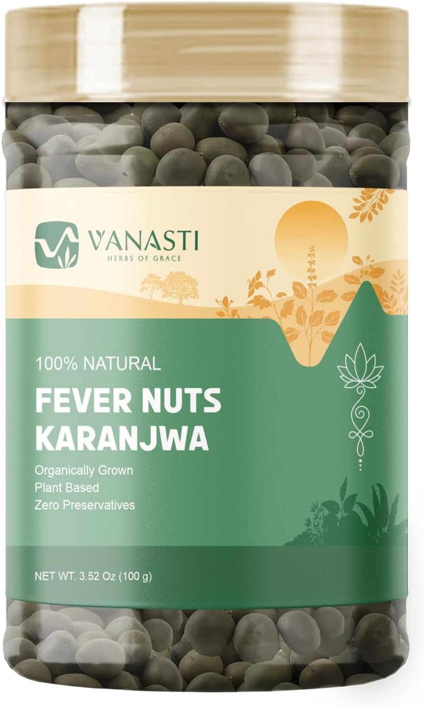 Karanjwa | Sagar Goti | Pongamia Pinnata | Caesalpinia Bonducella | Fever Nuts | 100 gram