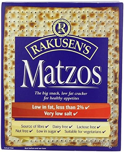Rakusens Traditional Matzos 300g (Pack of 2)