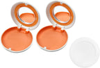 Aligner and Retainer Case, YOUYA DENTAL 2PCS Solid Orthodontic Braces Retainer Case Denture False Box Clear Slim Retainer Mouthguard Holder Teeth Protective Container for Oral Care Dentisty