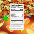 Ginger Candy | 1 Pound Bag | Old Fashioned Hard Candy Individually Wrapped | Naturally Flavored Ginger Candies for Office Bowls, Gifting & Favors | Intense Flavor