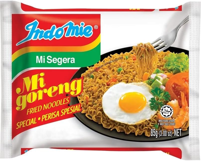 Indomie Mi Goreng Instant Stir Fried Noodles (5 Pack)