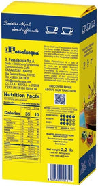 Passalacqua Harem Whole Bean Coffee – 100% Arabica Medium/Dark Roast (1kg / 35.2 Ounce)