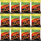 Funyuns Flamin Hot Onion Flavored Rings, 1.25 Oz Bags, Pack of 12, Bundled by Shoppyway