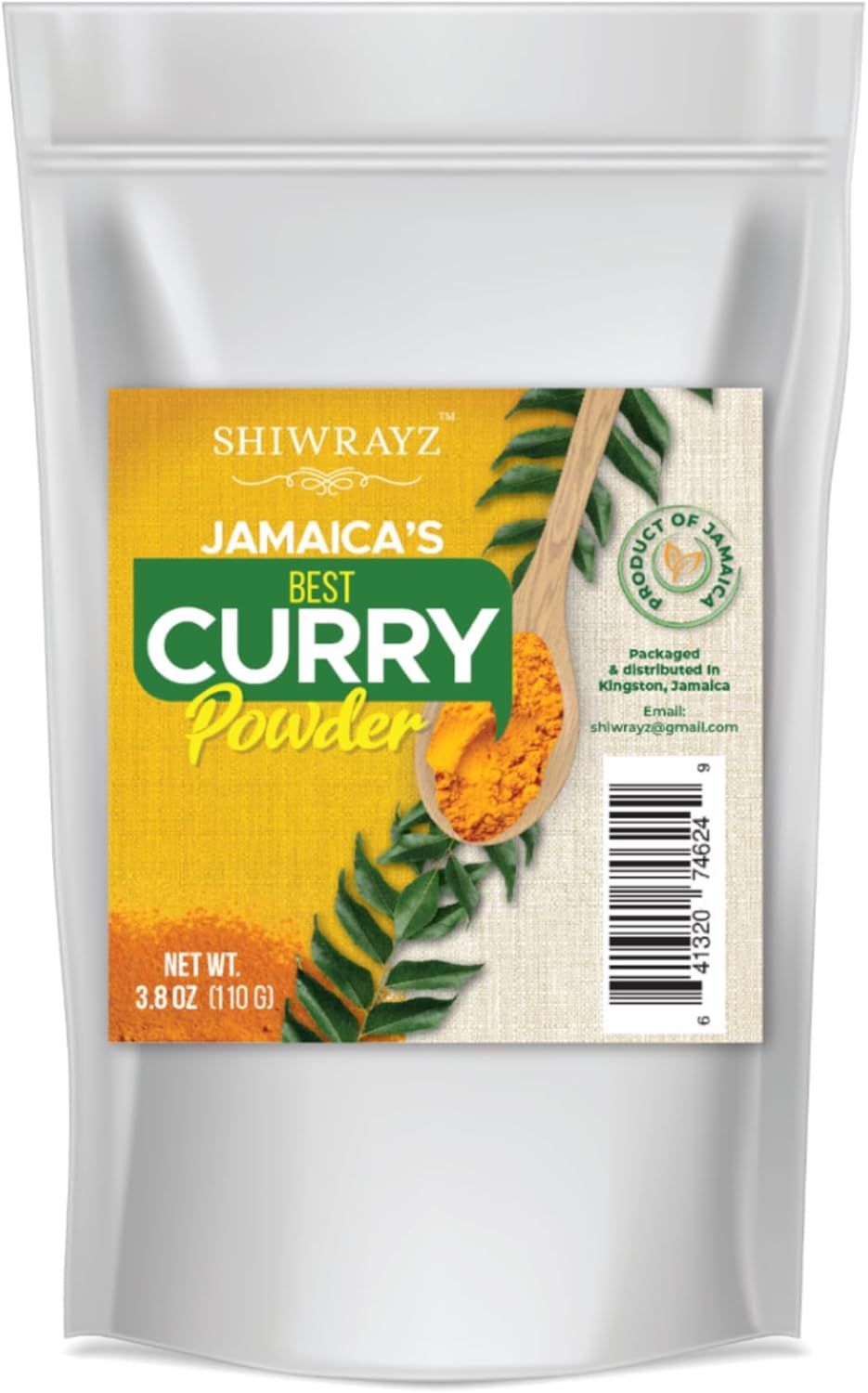 Jamaican Curry Powder 3.8oz (110G) Jamaica's Best Beta Curry