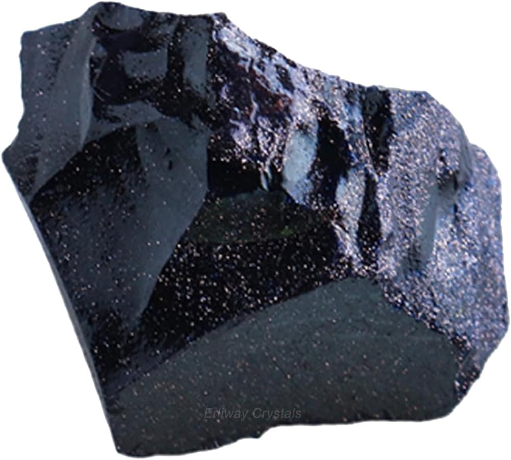 Erliway 1.25-2" Blue Goldstone Raw Crystals, Natural Rough Blue Goldstone, Healing Raw Stones for Fountain Rock, Home Decor Meditation Energy Balancing Wire Wrapping Wicca & Reiki