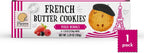 Pierre Biscuiterie French Butter Cookies with Mixed Berries 5.29 Ounce Box (Pack of 1)