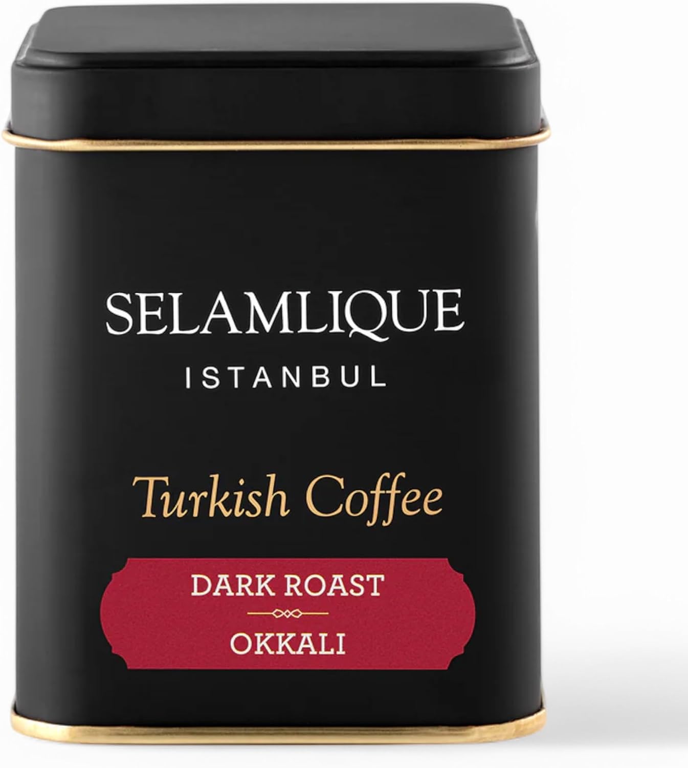 Selamlique Istanbul Turkish Coffee (4.40oz) Ultra Fine Ground (Dark Roast)