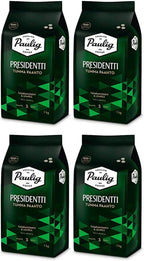 Paulig Presidentti Dark Roast bean Coffee 4 Packs of 1kg