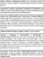 Bistort Rhizome - Polygonum Bistorta L # Herba Organica # Herbal Tea (100g)